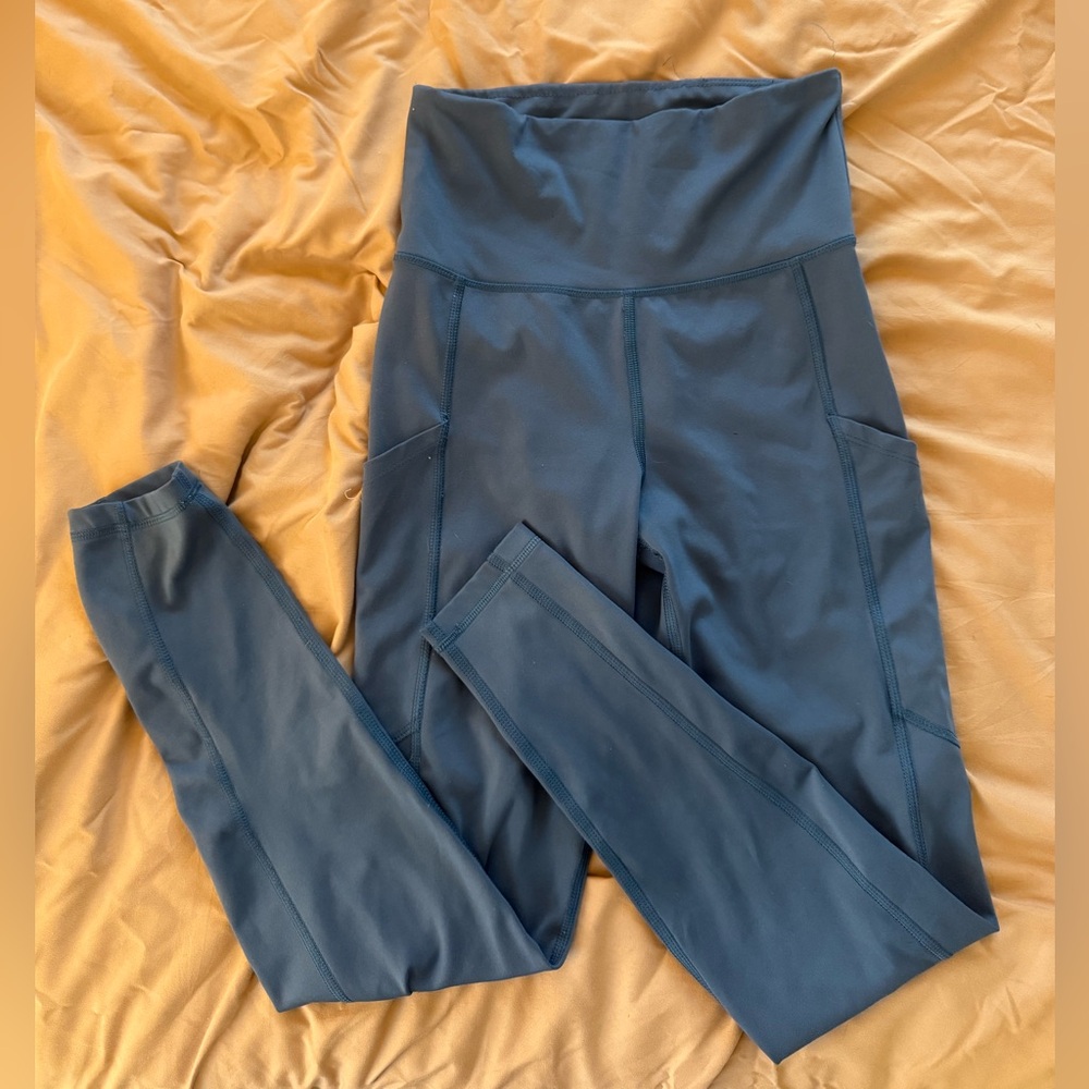 High-Waisted American Eagle Blue Leggings